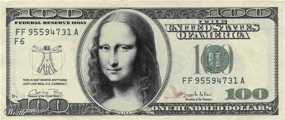 Mona Lisa money