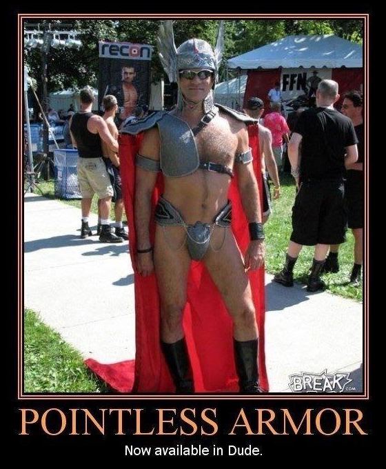 pointless armor