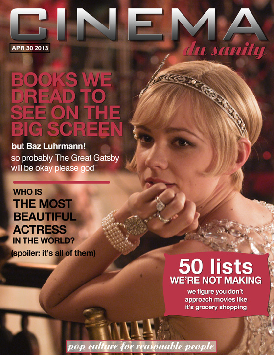 Cinema du Sanity the books-to-movies issue