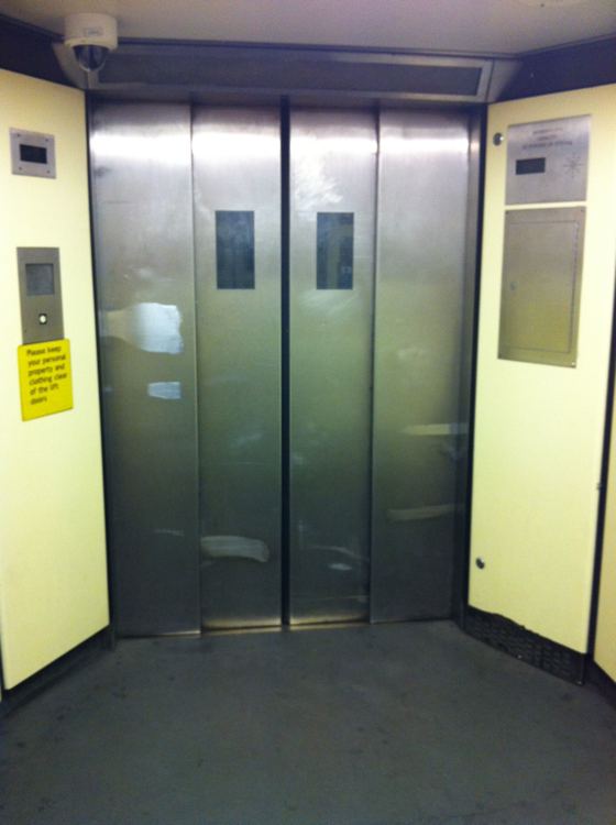 Covent Garden tube lift