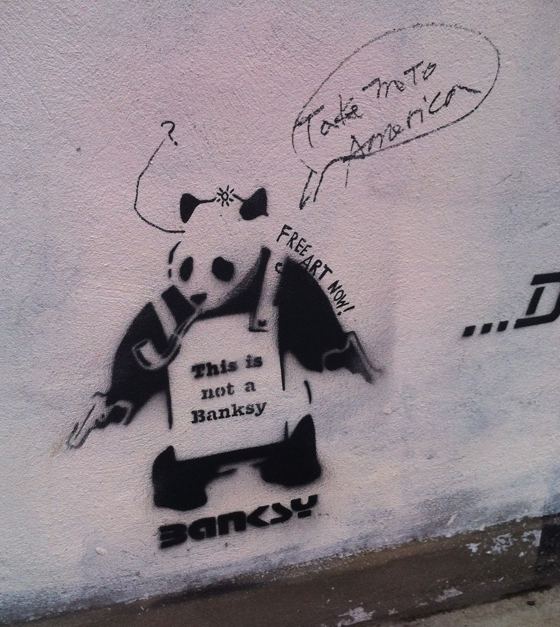 not a Banksy