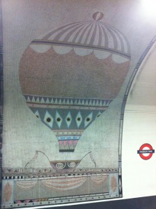 balloon mosaic Finsbury Park