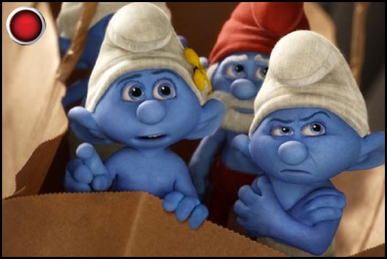 The Smurfs 2 red light