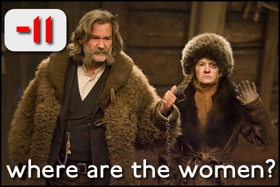 Where Are the Women? The Hateful Eight