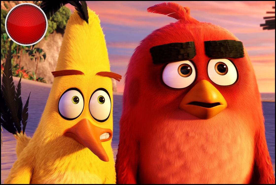 Angry Birds red light