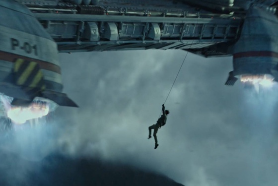 Despite all best efforts, rappelling from orbit never really caught on as a sport.