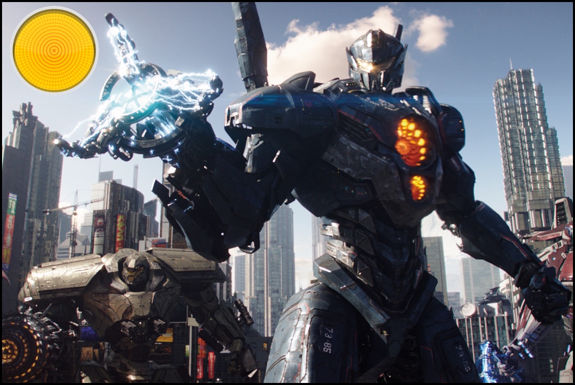 Pacific Rim Uprising yellow light