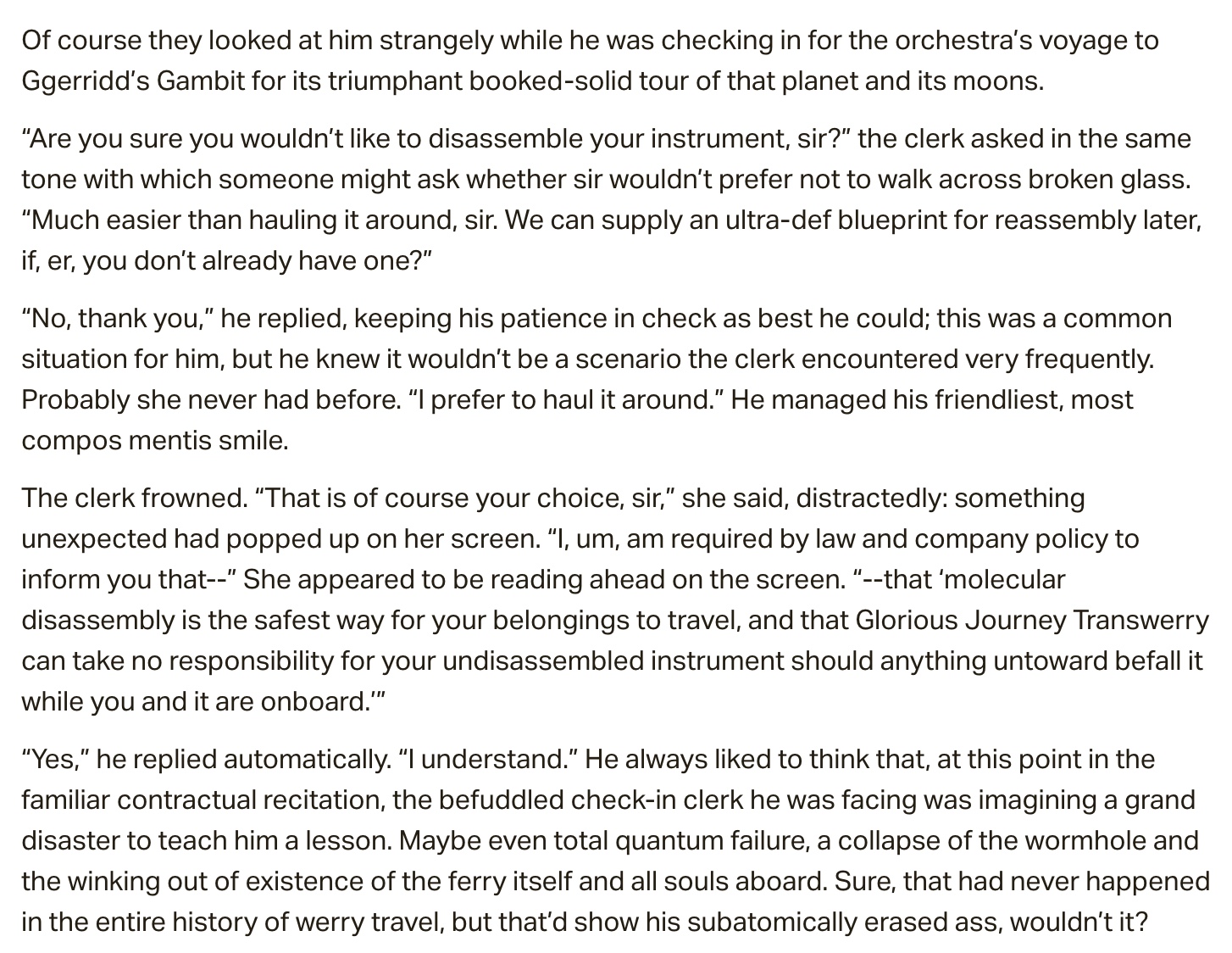 (fictional) Notes from The British Museum #16