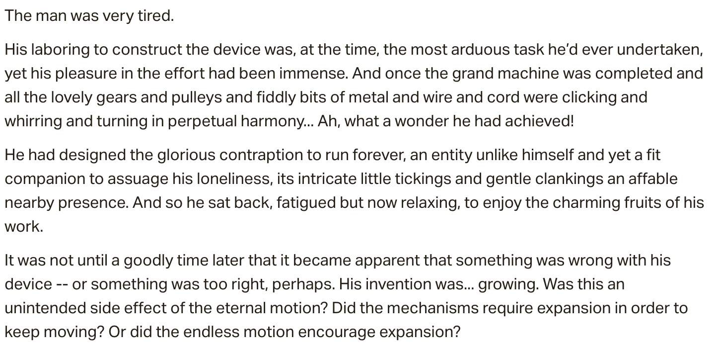 (fictional) Notes from The British Museum