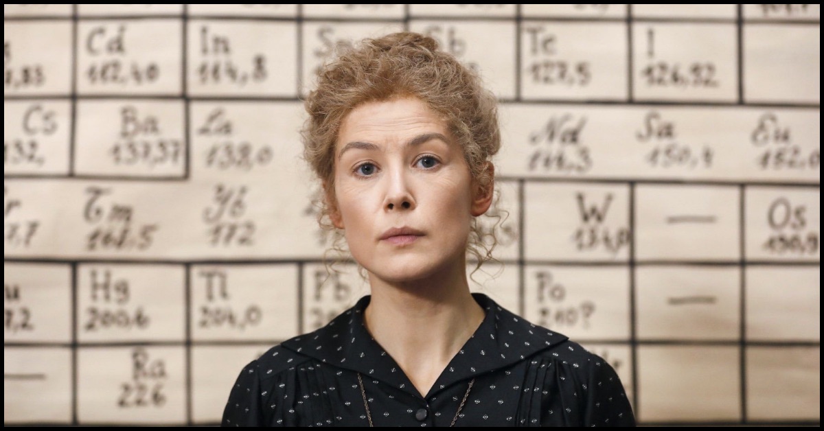 Radioactive Rosamund Pike