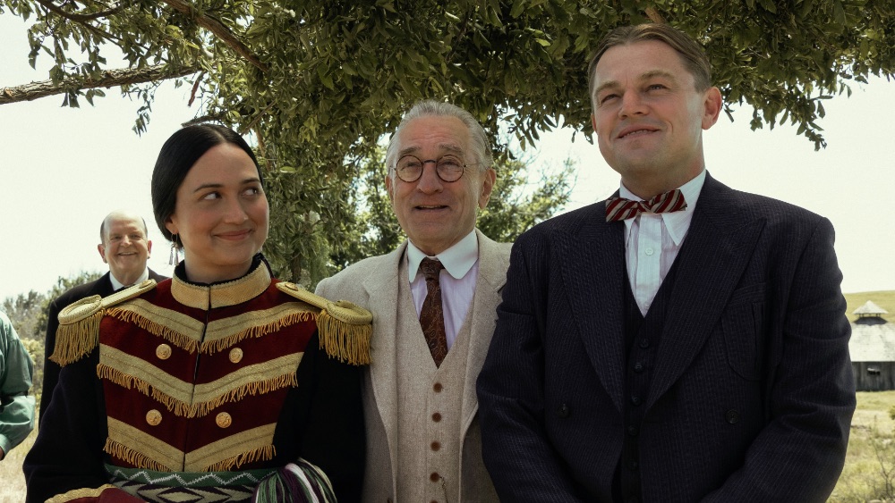 Killers of the Flower Moon Lily Gladstone Robert De Niro Leonardo DiCaprio
