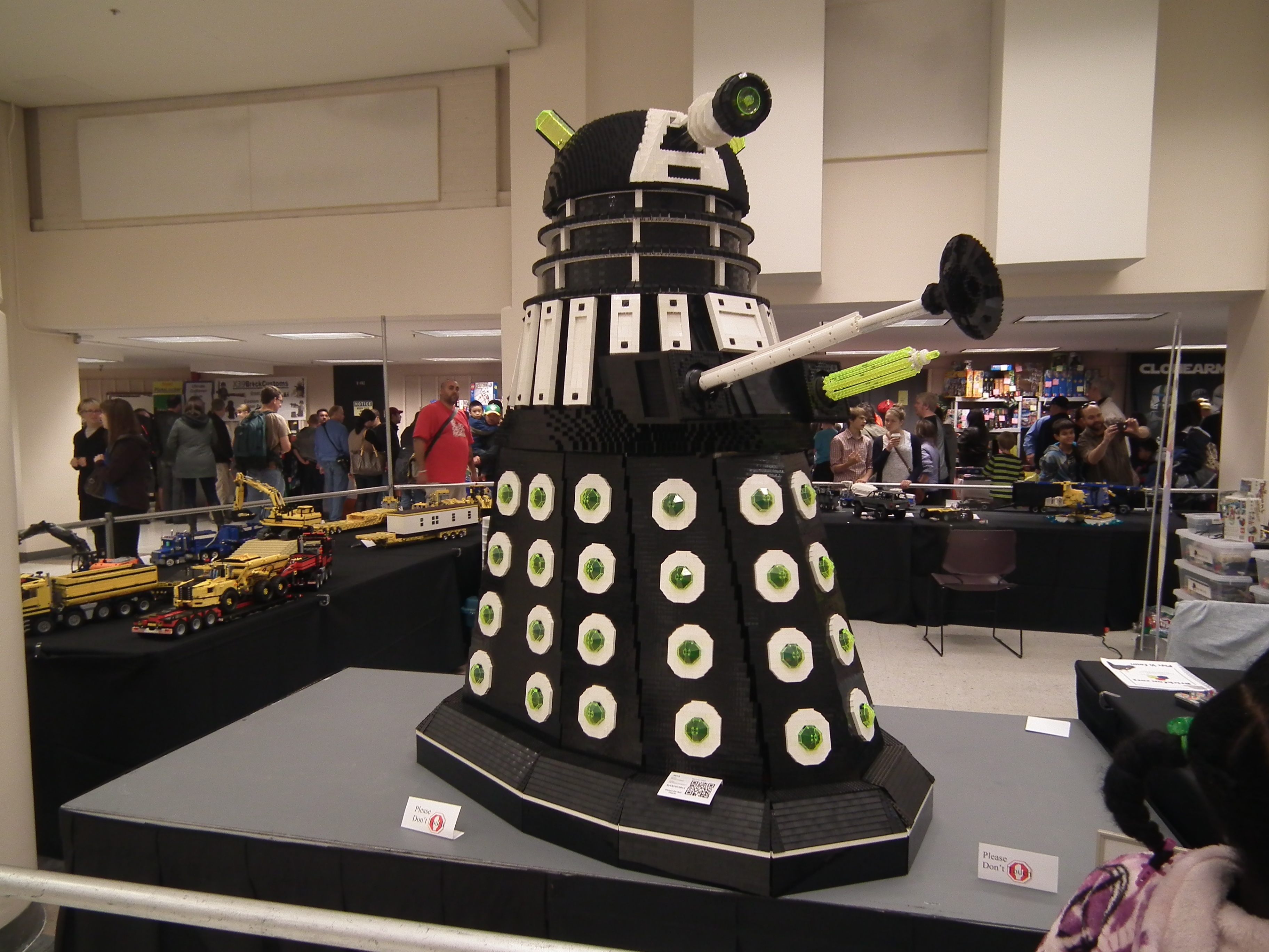 Doctor Who Thing Life Size Lego Dalek Flickfilosopher Com